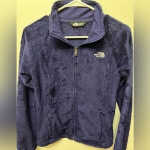 The North Face Women's Plush Purple Teddy Jacket